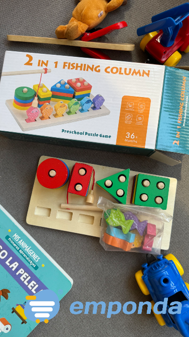 2 in 1 fishing column Caballito - imagen 2