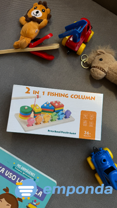 2 in 1 fishing column Caballito - imagen 1