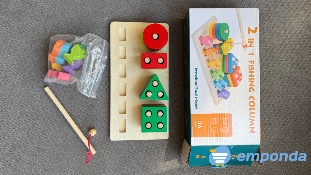 2 in 1 fishing column Caballito - imagen 3