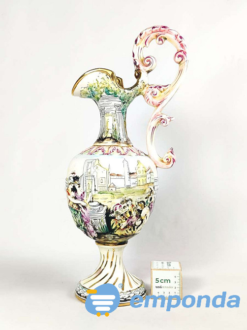 Jarra de porcelana Almagro - imagen 1