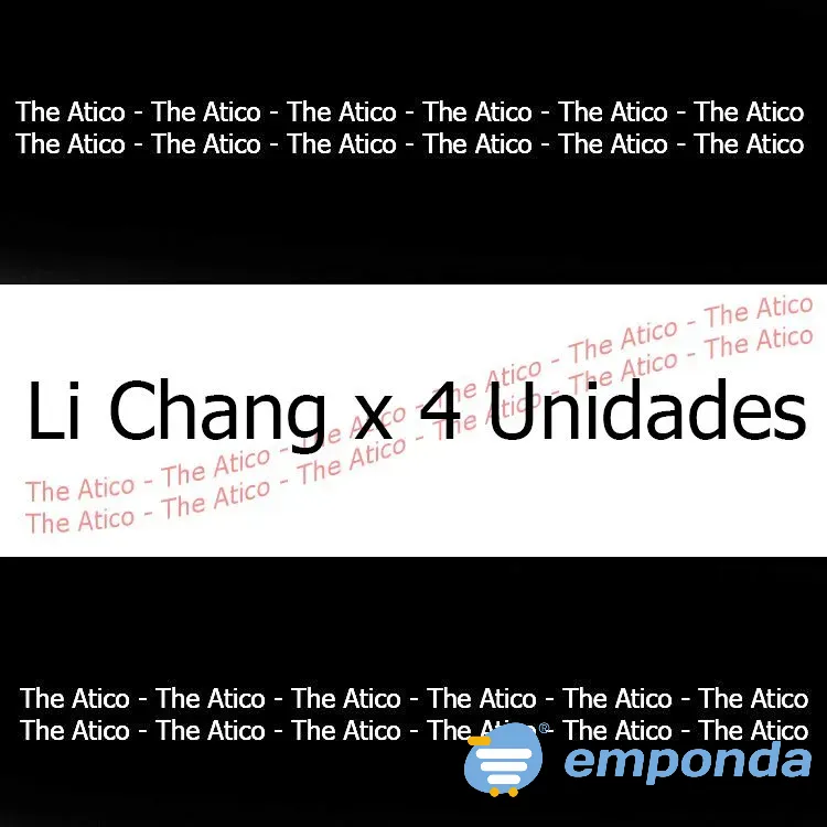 Li Chang x 4 unidades. Envío Gratis a Todo el País en 48hs San Telmo - imagen 1