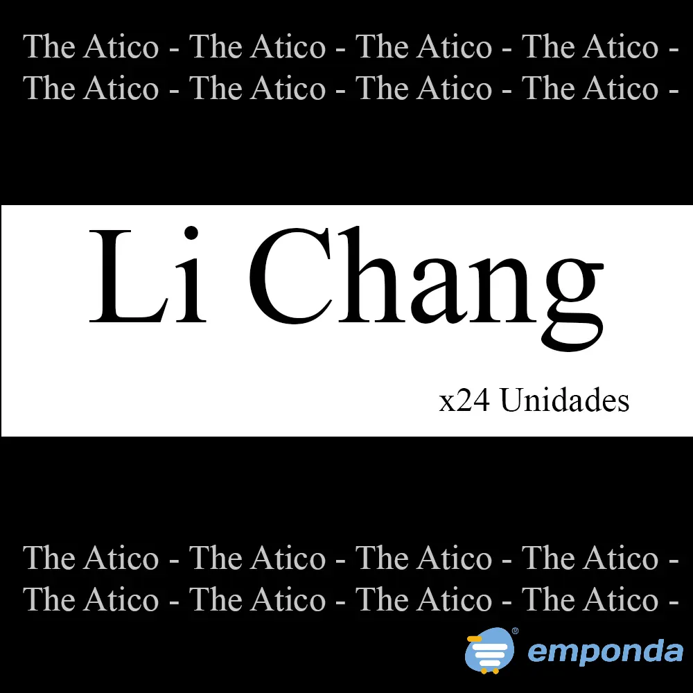 24 unidades Li Chang, Envíos Gratis al País. The Atico San Telmo - imagen 1