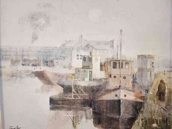 Óleo sobre tabla Almagro