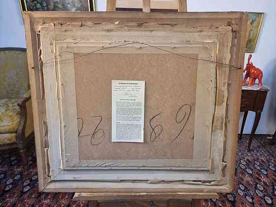 Óleo sobre tabla Almagro