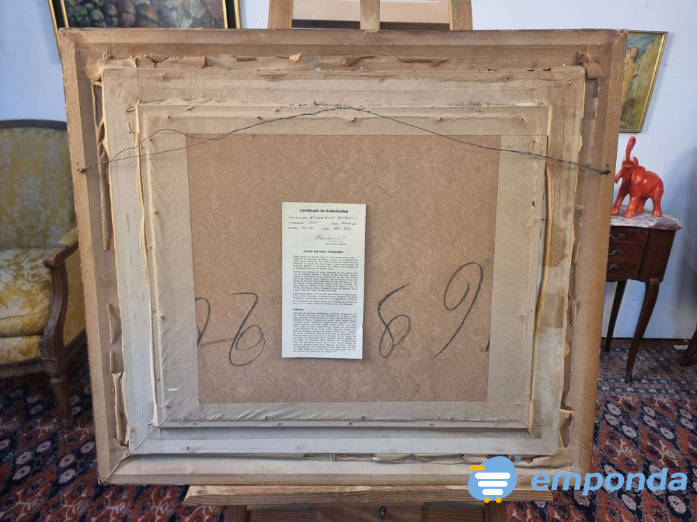 Óleo sobre tabla Almagro - imagen 2