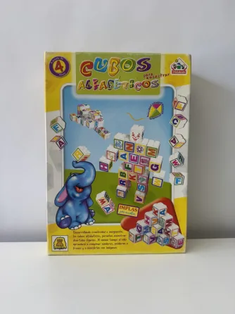 Juego cubos alfabéticos Rosario