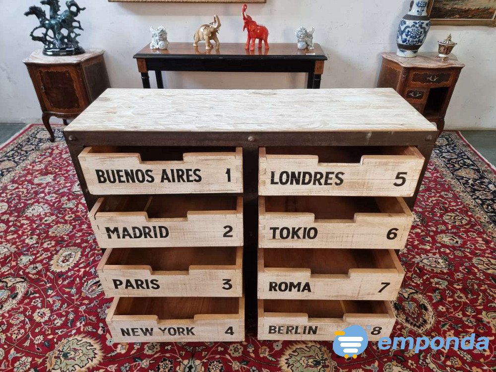 Cómoda de hierro Almagro - imagen 3