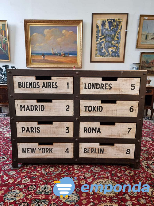 Cómoda de hierro Almagro - imagen 1