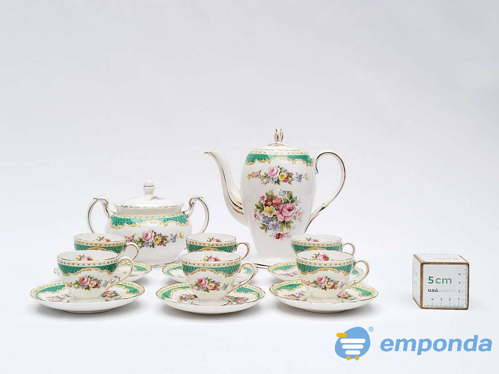 Juego de cafe ingles Almagro - imagen 3