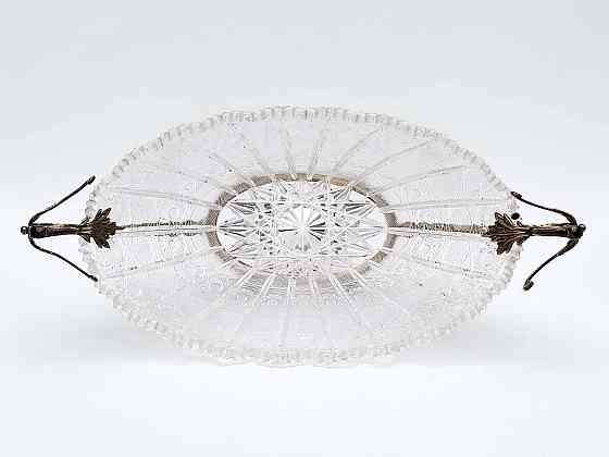 Jardinera de cristal tallado Almagro