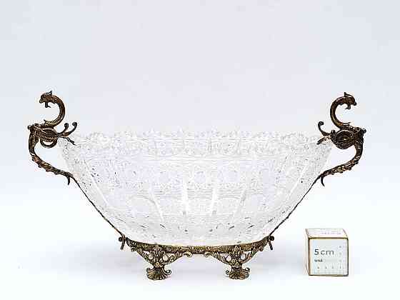 Jardinera de cristal tallado Almagro