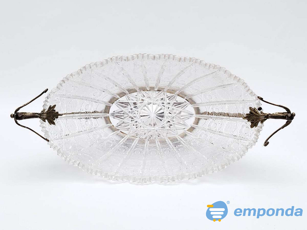 Jardinera de cristal tallado Almagro - imagen 2