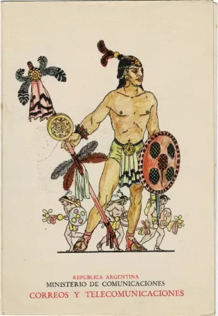 Tarjeta C/Estampilla del Ministerio de Comunicaciones 1950 Villa Crespo