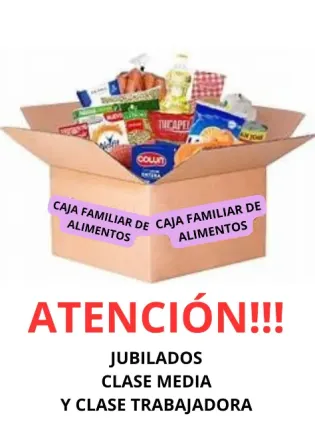 Cajas Familiares de Alimentos Morón
