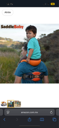 Portador de hombros para niños San Isidro