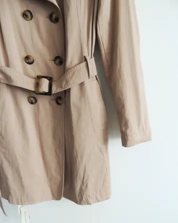 Trench Cecilia Schmitt beige Boedo