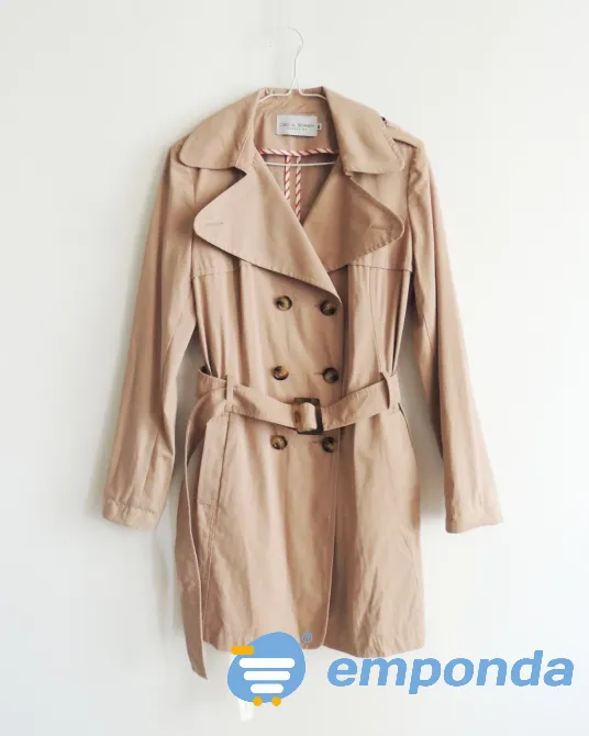 Trench Cecilia Schmitt beige Boedo - imagen 1
