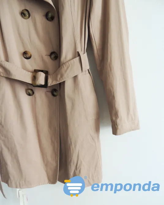 Trench Cecilia Schmitt beige Boedo - imagen 2