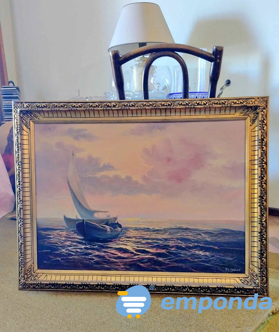 Oleo sobre tela Martínez - imagen 1