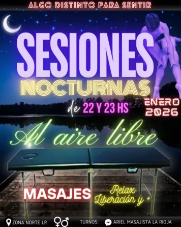 Masajista en La Rioja capital La Rioja