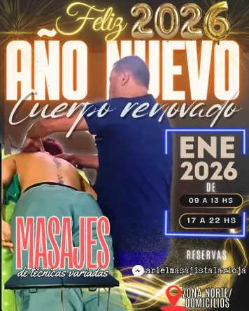 Masajista en La Rioja capital La Rioja