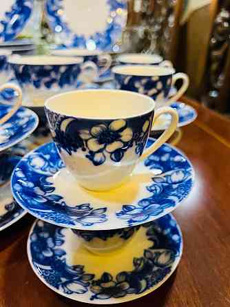 Vajilla Verbano Retro Azul 84 Piezas Martínez