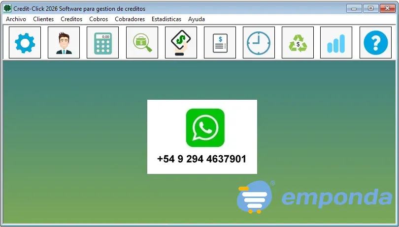 Software para gestion de creditos Credit-Click Bariloche - imagen 1