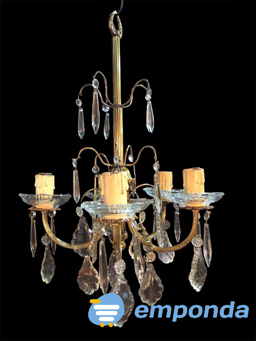 Araña 4 Luces Liniers - imagen 1