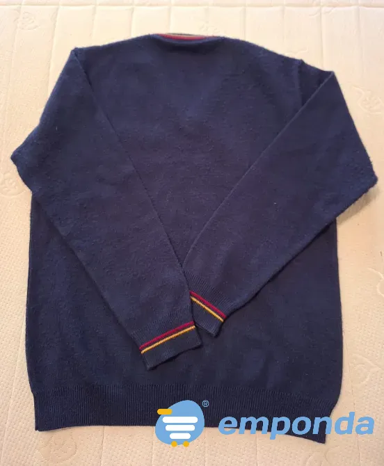 Sweater Pullover Uniforme Colegio Manuel Belgrano Azul Xl Colegiales - imagen 3