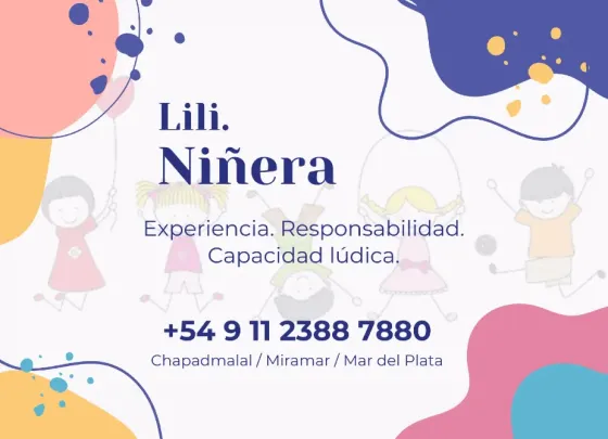 Niñera se Ofrece Mar del Plata