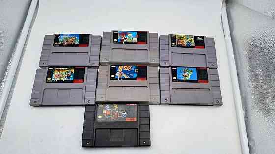Lote de juegos de súper Nintendo Martínez
