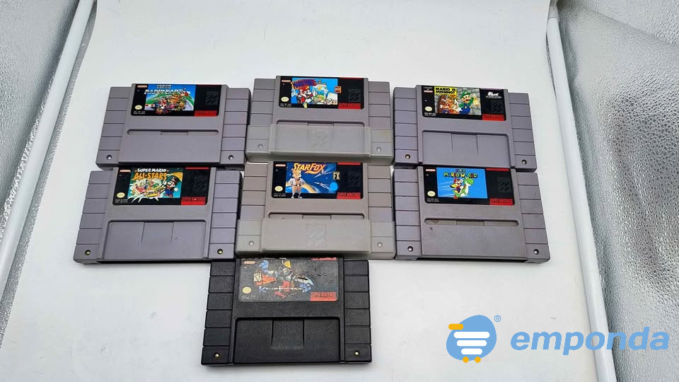 Lote de juegos de súper Nintendo Martínez - imagen 1