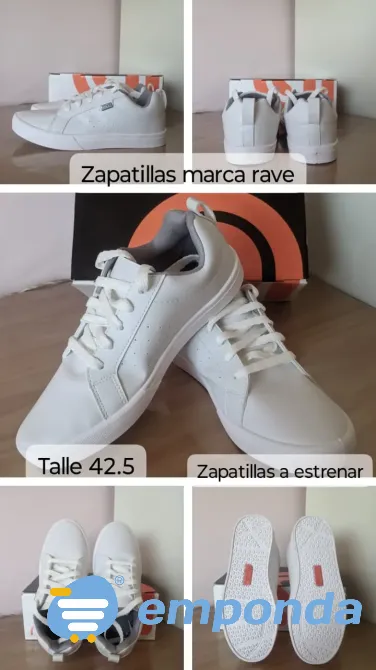 Zapatillas Rave de cuerina Quilmes - imagen 1