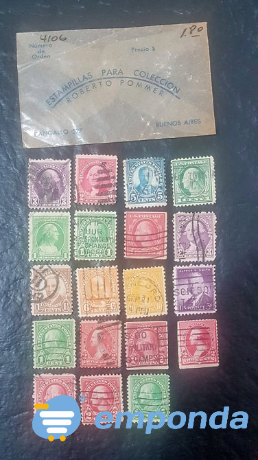 Estampillas americanas Monserrat - imagen 1