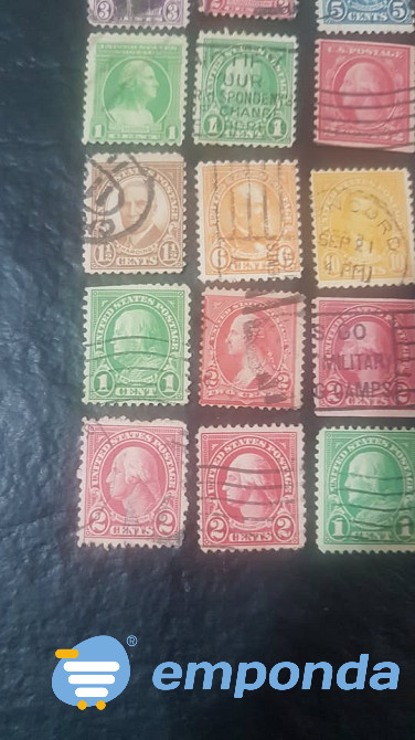 Estampillas americanas Monserrat - imagen 2