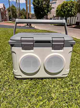 Heladera conservadora con parlantes Lanús