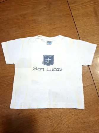 Remera x2 Escolar San Lucas Colegiales