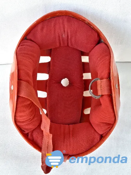 Casco protección infantil rojo Colegiales - imagen 2