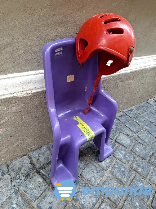 Casco + silla para bicicleta Colegiales - imagen 2