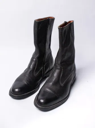 Bota T.41 Negro Cuero Palermo