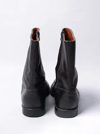 Bota T.41 Negro Cuero Palermo