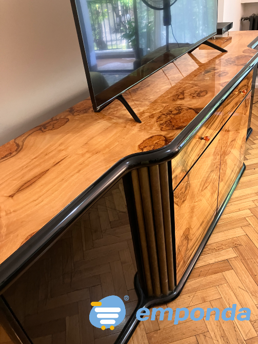 Juego de comedor raíz de nogal Recoleta - imagen 6