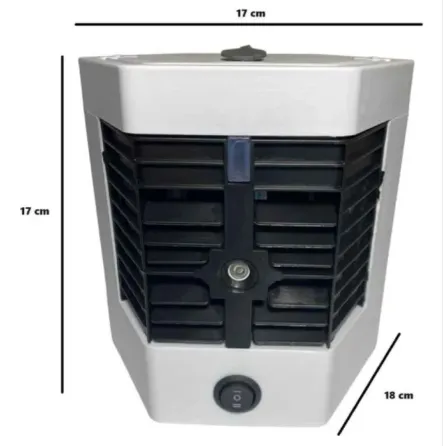 Mini aire acondicionado portátil José C. Paz