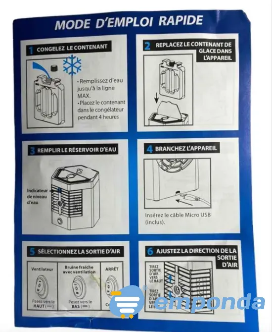 Mini aire acondicionado portátil José C. Paz - imagen 5