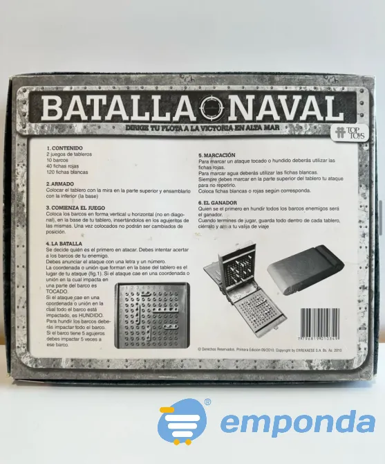 Juego de mesa Batalla Naval Rosario - imagen 2