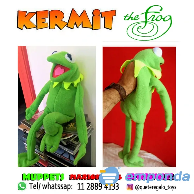 RANA kermit RENE juguete para navidad niños nenes bebes, TOY Balvanera - imagen 2