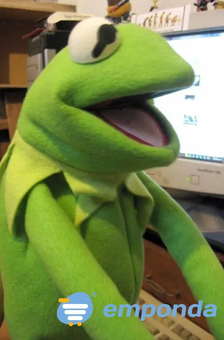 RANA kermit RENE juguete para navidad niños nenes bebes, TOY Balvanera - imagen 1