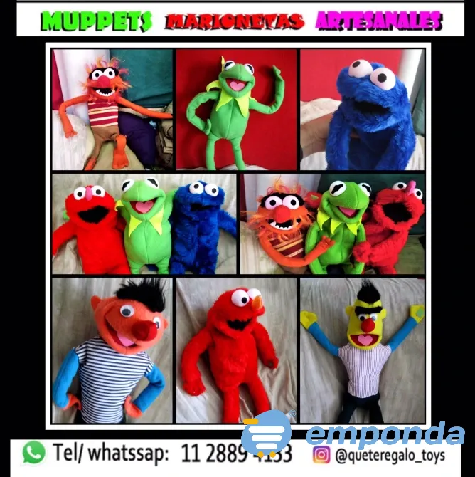 RANA kermit RENE juguete para navidad niños nenes bebes, TOY Balvanera - imagen 9