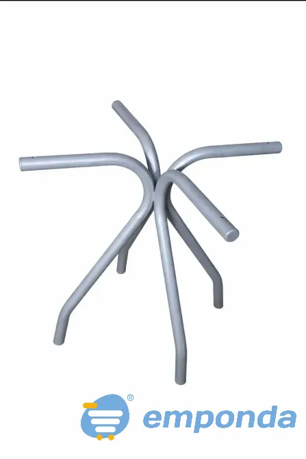 Mesa redonda de melamina, 1 metro de diámetro, patas de caño Villa Crespo - imagen 7