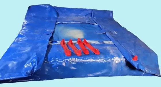 Pileta de Lona Sol de Verano 3x2.20x0.70 mts. Muy poco uso Villa Crespo